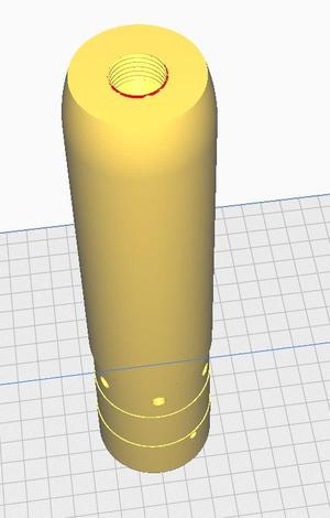 WW2 German Incendiary Bomb 1:1