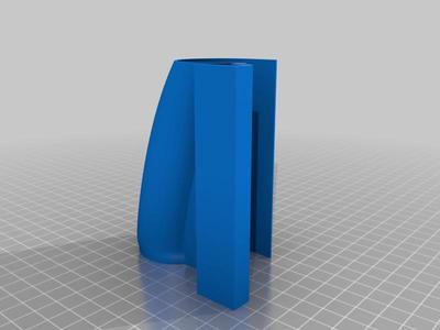 Aquarium HOB filter baffle