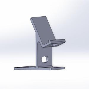 Phone Stand With Charging Port