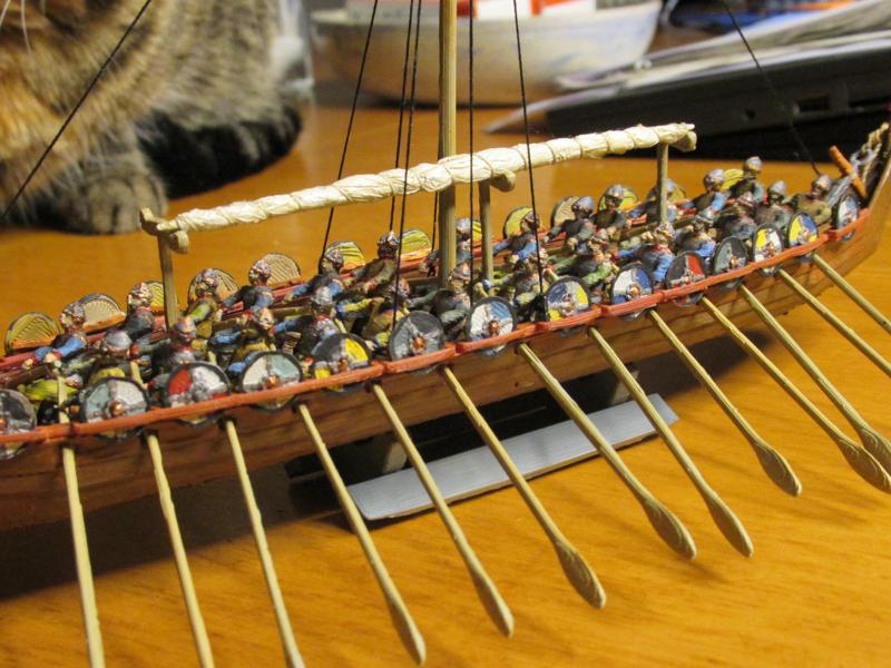 Seated Viking Oarsmen For Warships