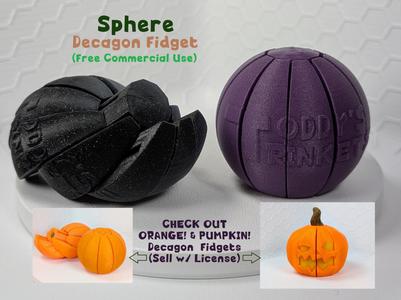 Sphere Decagon Fidget (Free to Sell)