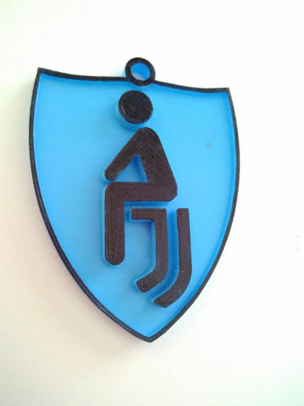 Juve Latrina portachiavi