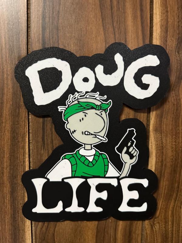doug life lightbox/ wall art
