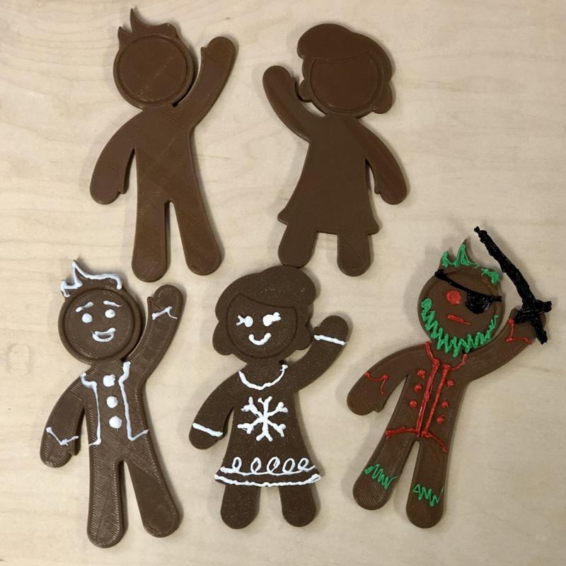 Gingerbread People blanks