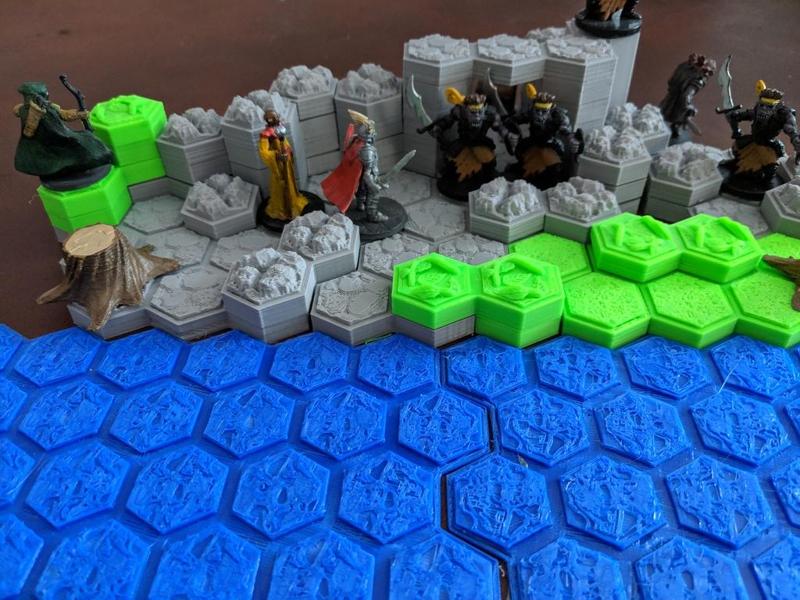 Hex Tile Terrain v1