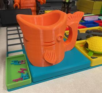 101 Use Fish Cup Gridifinity Dock!