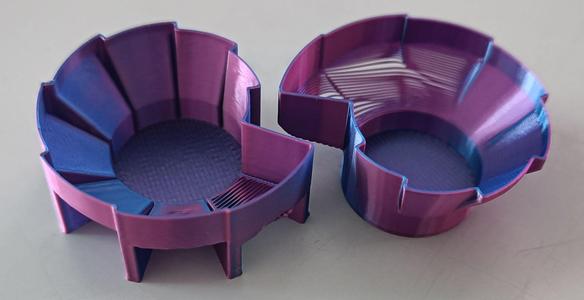 Vase mode overhang test