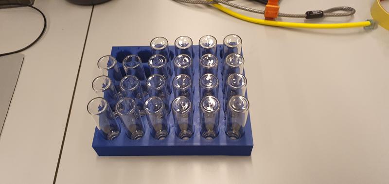 Tray for GC / TOC vials