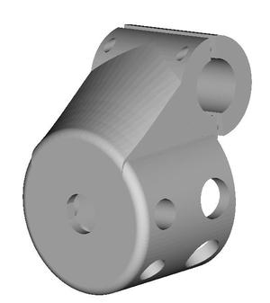 Automotive battery cutoff switch mount
