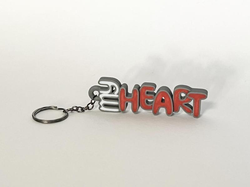My Heart Keychain