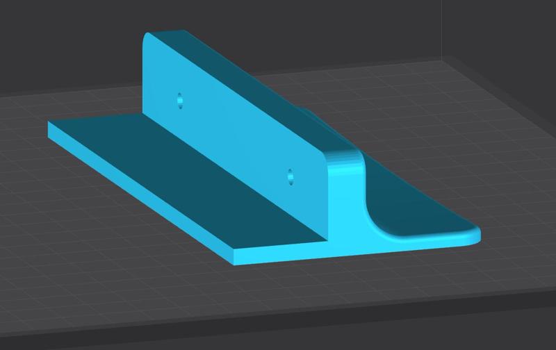 Surface Dock Desk Mount for Straight Desks