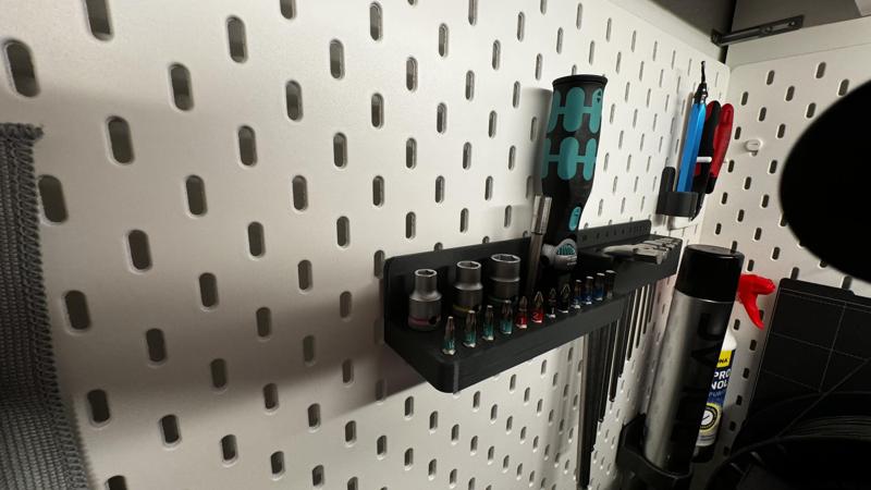 IKEA Skadis Halter Wera Zyklop