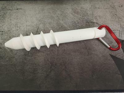 Auger sand hook