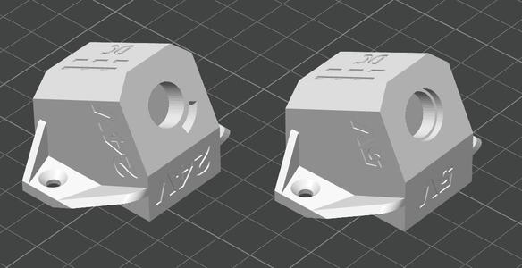 Enclosure/Mount for DC Screw-in Sockets Jack Socket