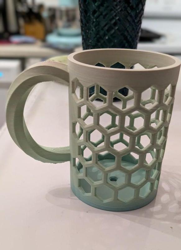 Soda Can 12oz Holder - Hex