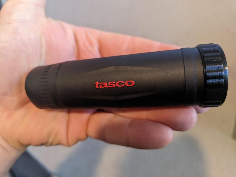 Tasco Essentials Monocular 10x25 Lens Cap