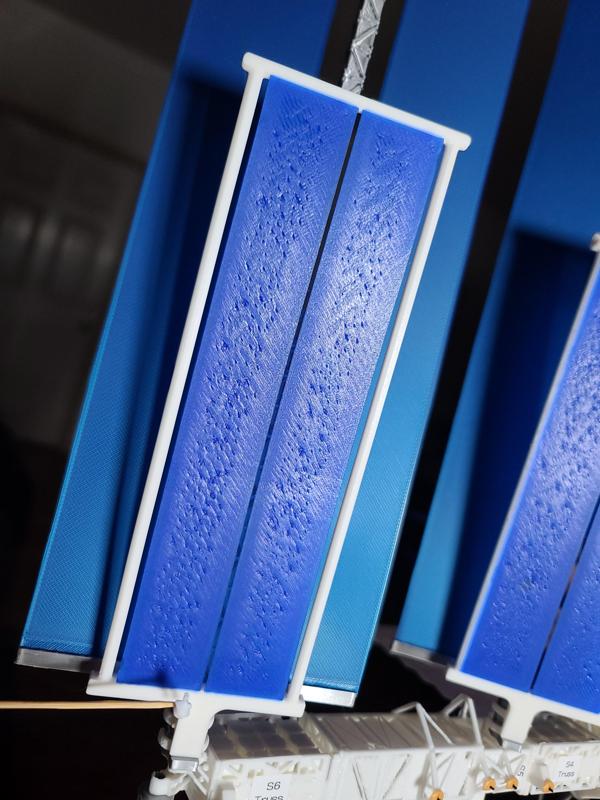 ISS Roll Out Solar Arrays (iROSA), 1:100 Scale