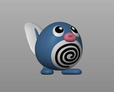 Poliwag / Ptitard Pokemon #60 multi color