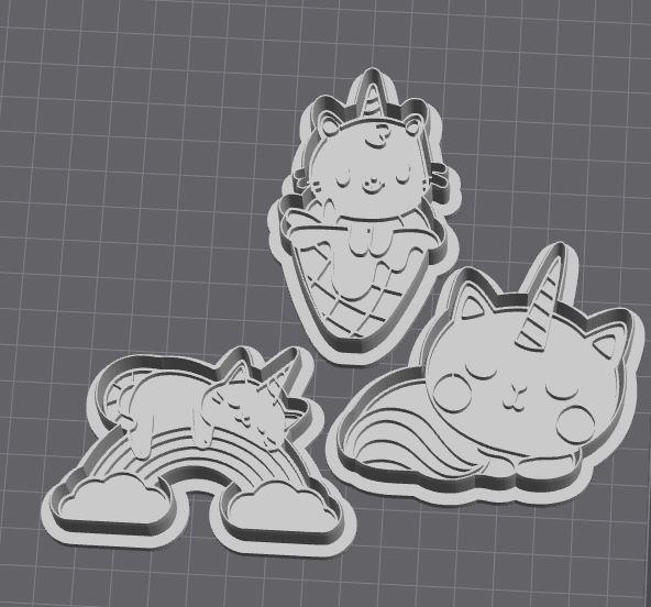 Catacorn cookie cutter Pack