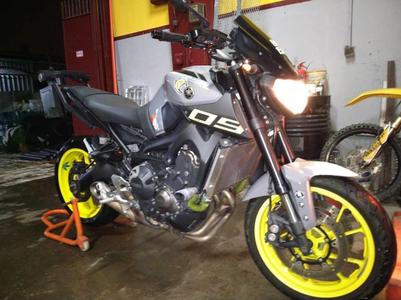 Yamaha MT09/Tracer Fork lights bracket