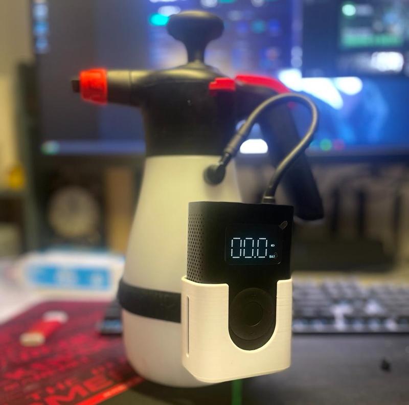 Xiaomi Portable Air Compressor 2 Stand for Car Wash Foam Sprayer