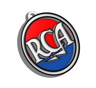 VINTAGE RCA KEYCHAIN