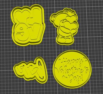 saint valentin cutters