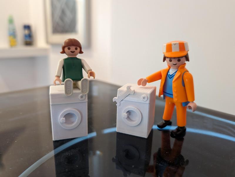 Washing Machine - Playmobil Scale