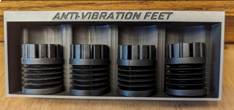 [BaBo] Insert for Bambu Anti-Vibration Feet (2x5)