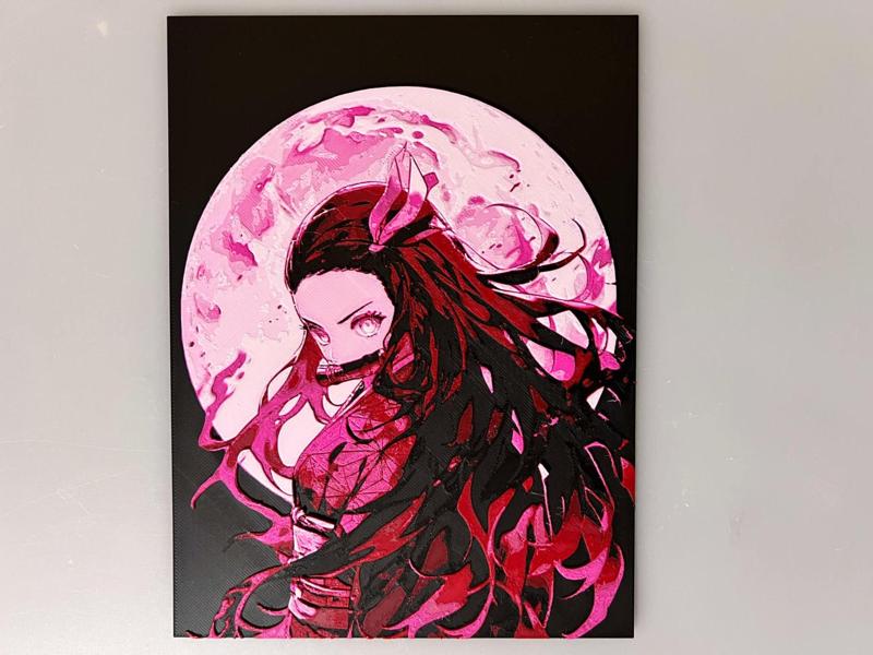Nezuko, Demon Slayer, Moon