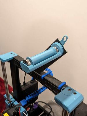 Sv06 (and plus) spool holder with BEARINGS (608/skateboard)