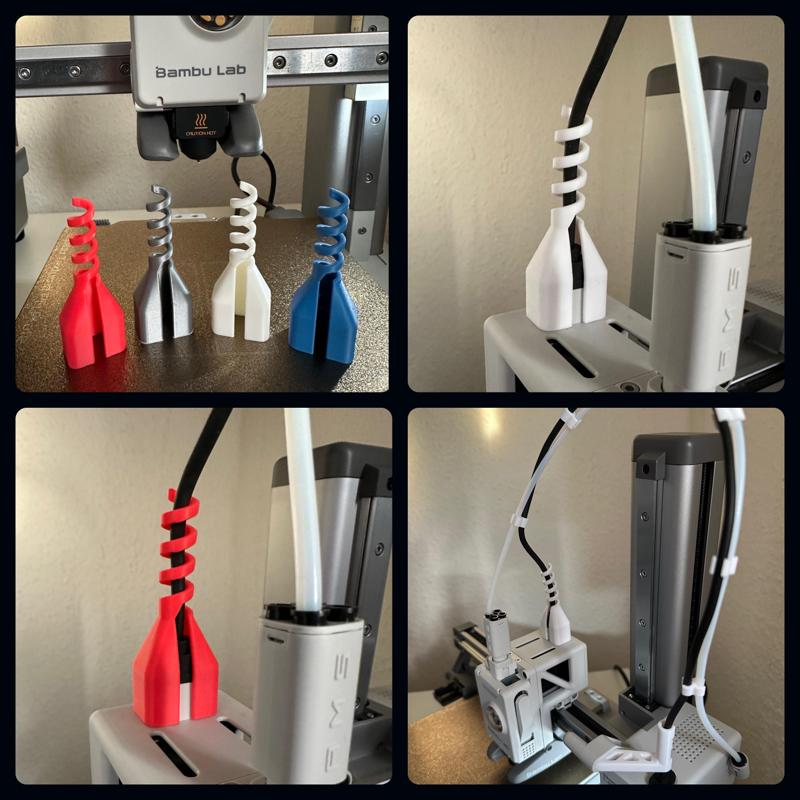 A1mini cable routing extruder side