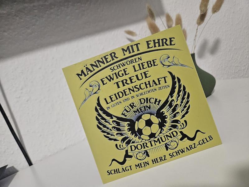 Dortmund BVB Hueforge