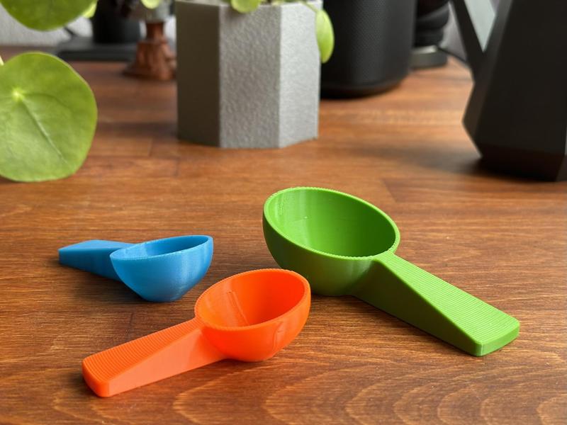 Customizable Measuring Spoon for Dietary Supplements (f3d)