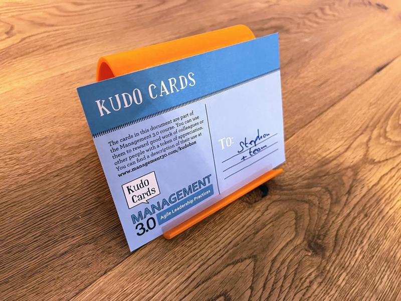 Elegant Postcard Stand