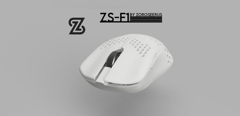ZS-F1 3D Printed Ultra light Small for Logitech G305 based on Finalmouse Small Shape