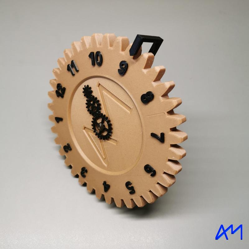 Gear clock