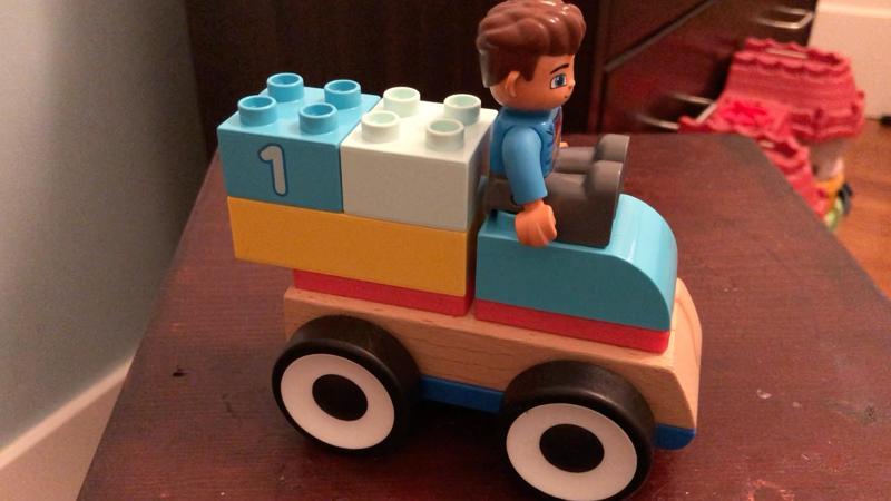 Ikea car / building block adaptor