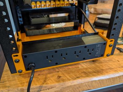 Recessed PDU Ears Mount for 10 inch Rack