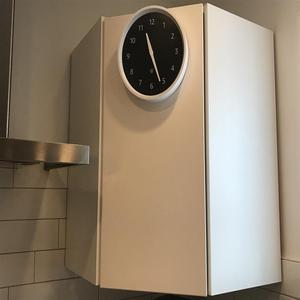 Amazon Echo Clock hanger for Ikea Sektion Cabinet