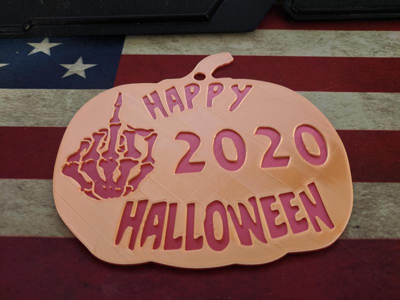 Halloween signs 2020 Covid