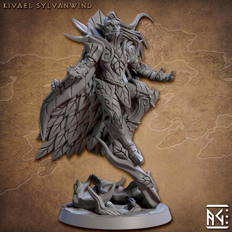 Kivael Sylvanwind - Sylvan Knights Hero