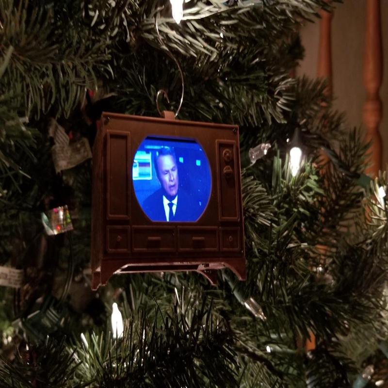 Magnavox Console TV Ornament
