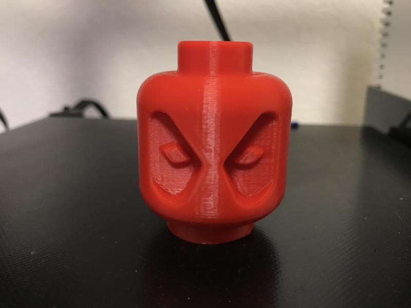 LEGO Deadpool Head