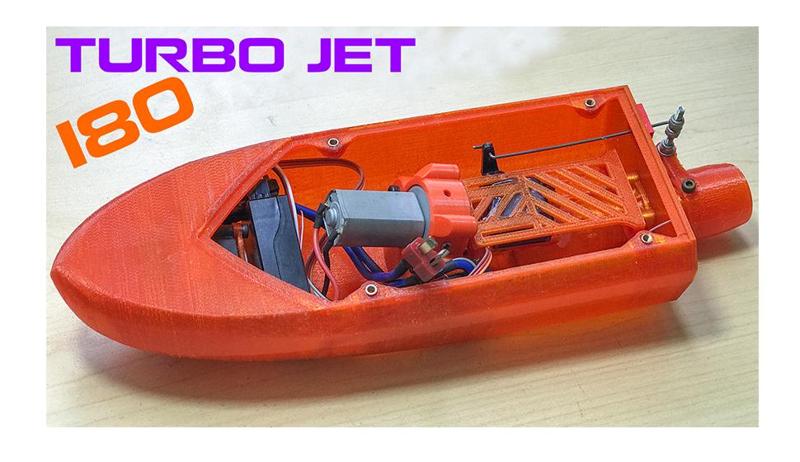Jet Boat mini motor 180 body V2