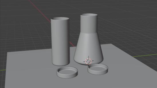 laboratory test tubes