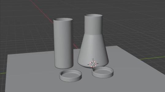 laboratory test tubes