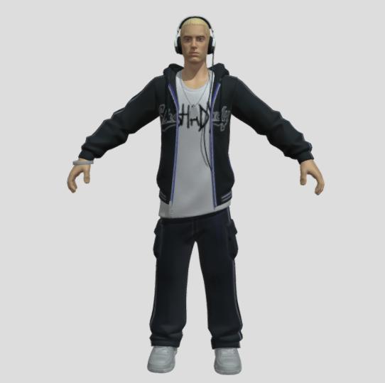 SlimShady Fortnite Skin rip by mcka3ax