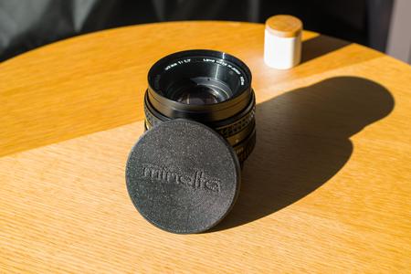 Minolta MD Rokkor 50mm 1:1.7 Front Lens Cover - ø 55mm