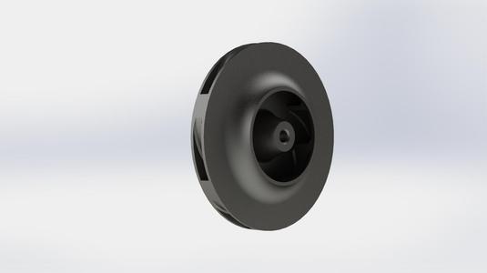 Turbo Fan for 2.3mm shaft